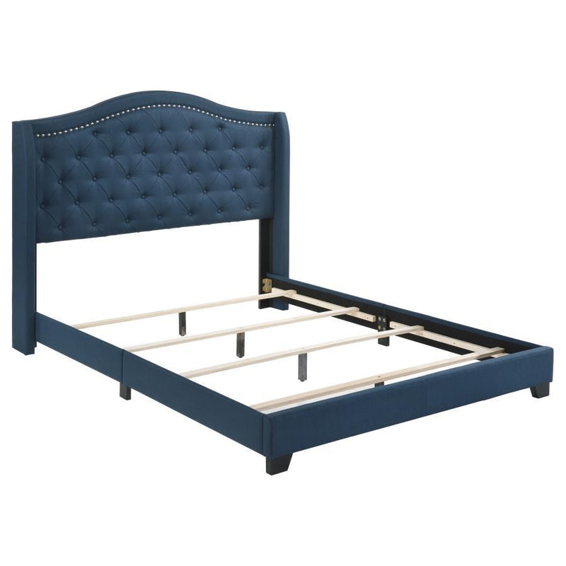 Sonoma - Headboard Bed with Nailhead Trim.