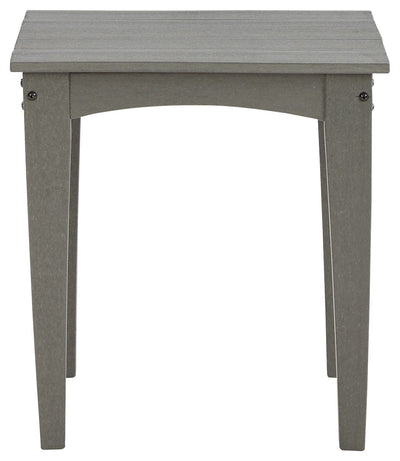 Visola - Gray - Square End Table.