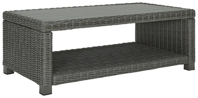 Elite Park - Gray - Rectangular Cocktail Table.