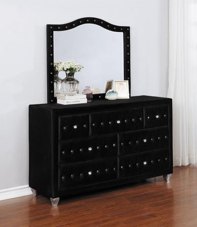 Deanna - Button Tufted Mirror - Grand Furniture GA