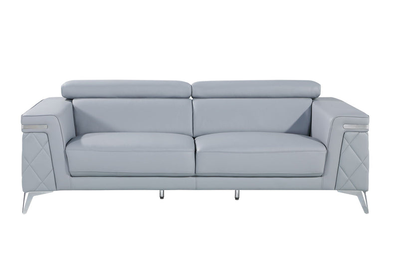 1140 - Top Grain Italian Leather Sofa