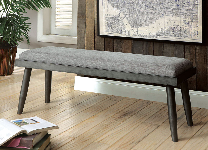 Vilhelm - Bench - Gray - Grand Furniture GA