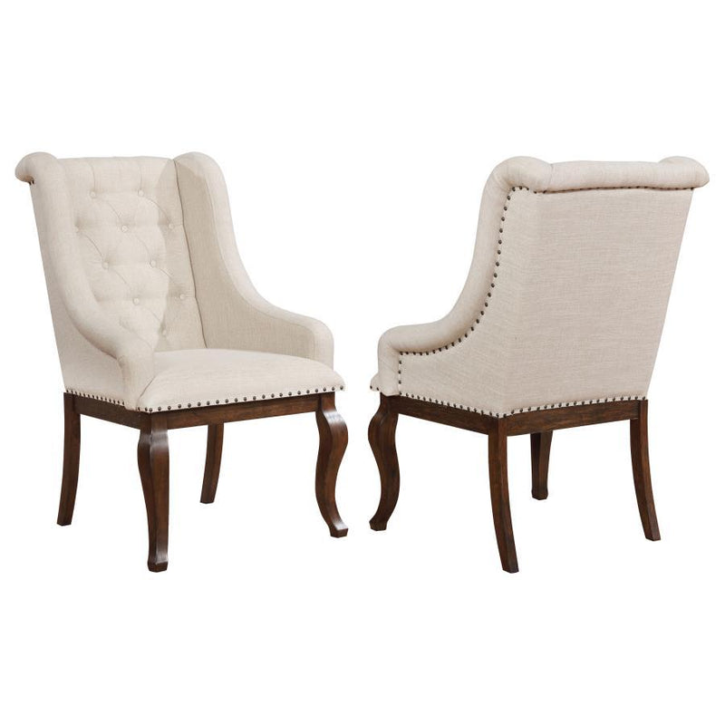 Brockway - Cove Tufted Arm Chairs (Set of 2).