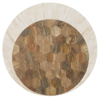 Commerce And Market - Round End Table.