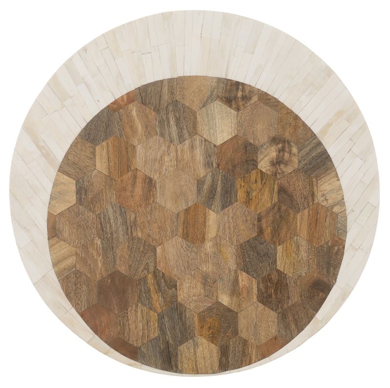 Commerce And Market - Round End Table.