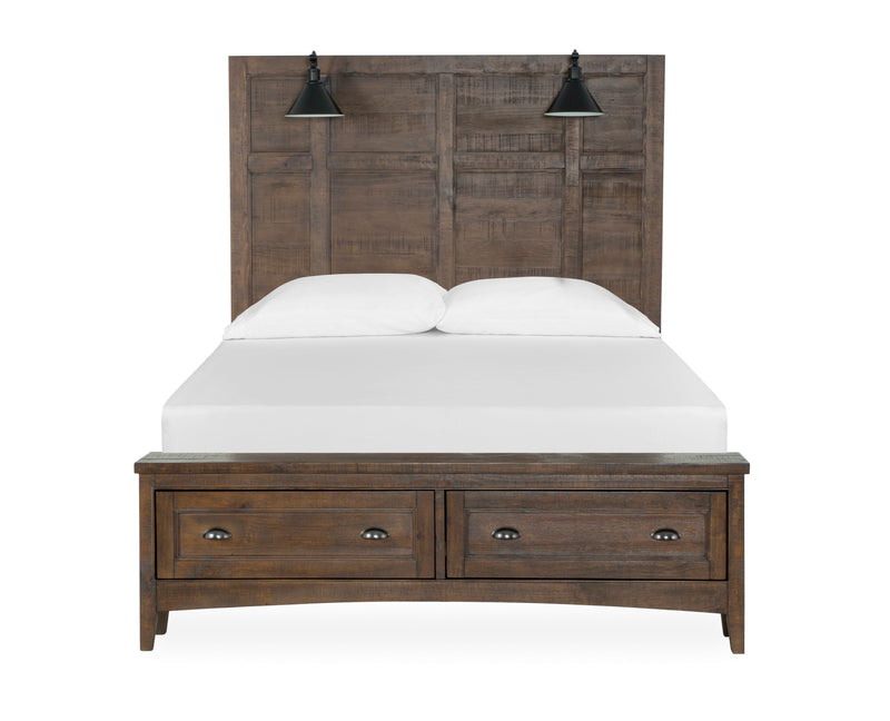 Bay Creek - Complete  Lamp Panel Storage Bed.