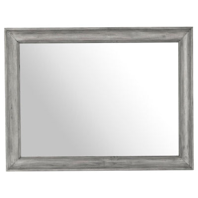 Avenue - Rectangular Dresser Mirror - Gray