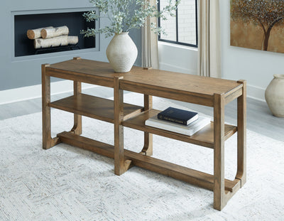 Cabalynn - Light Brown - Sofa Table.