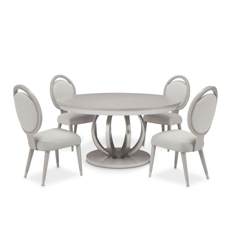 Eclipse - Round Dining Table - Moonlight Gray.