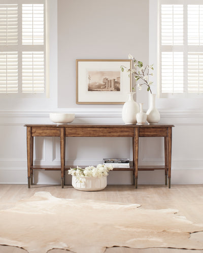 Skinny - Console Table - Light Brown.