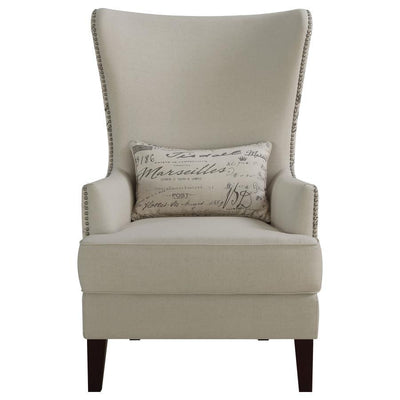 Pippin - Curved Arm High Back Accent Chair