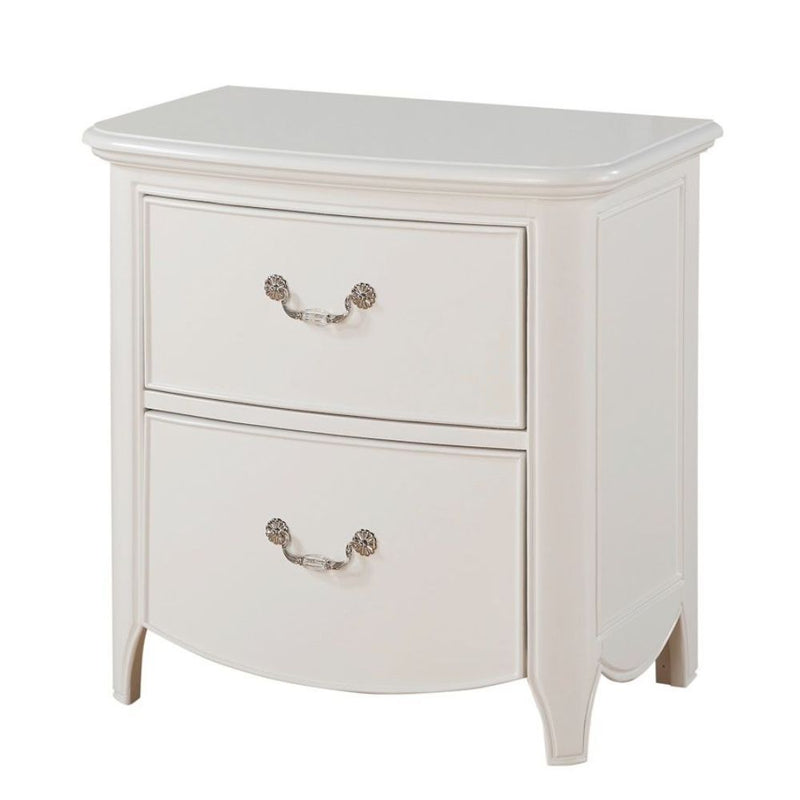 Cecilie - Nightstand - White - Grand Furniture GA