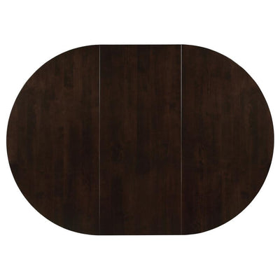 Gabriel - Oval Dining Table - Cappuccino - Dining Tables - Grand Furniture GA