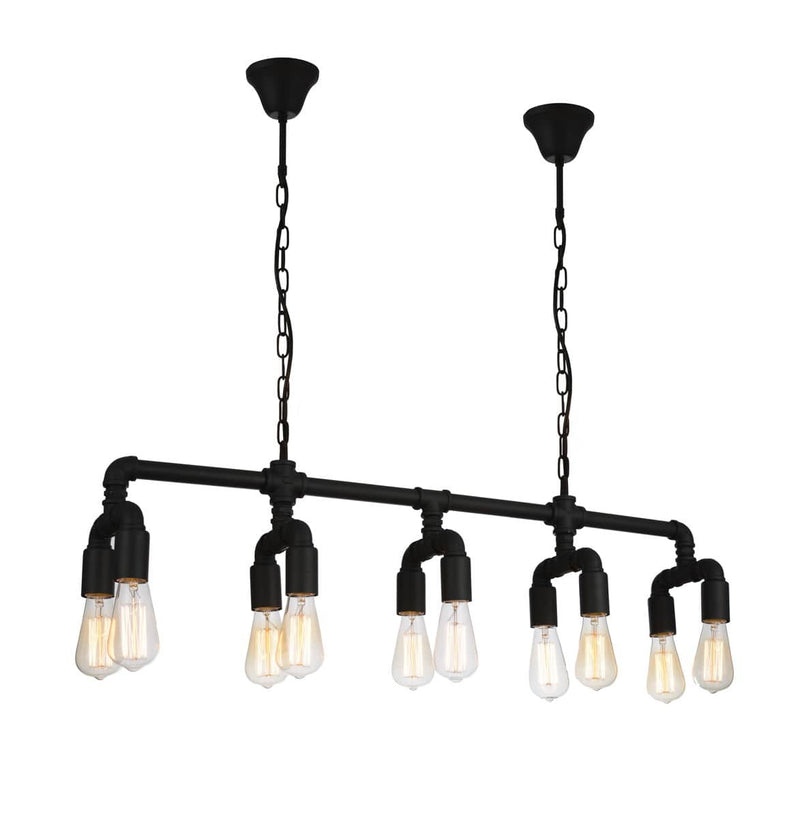 Coln - Ceiling Lamp - Black Satin - Grand Furniture GA