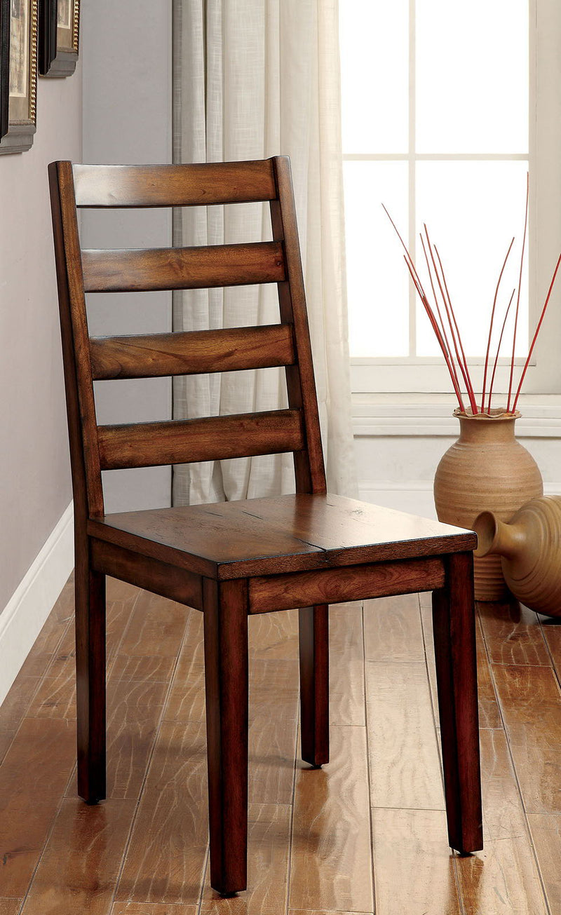 Maddison - Side Chair (Set of 2) - Tobacco Oak