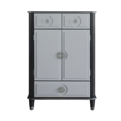 House - Beatrice Chest - Charcoal & Light Gray Finish