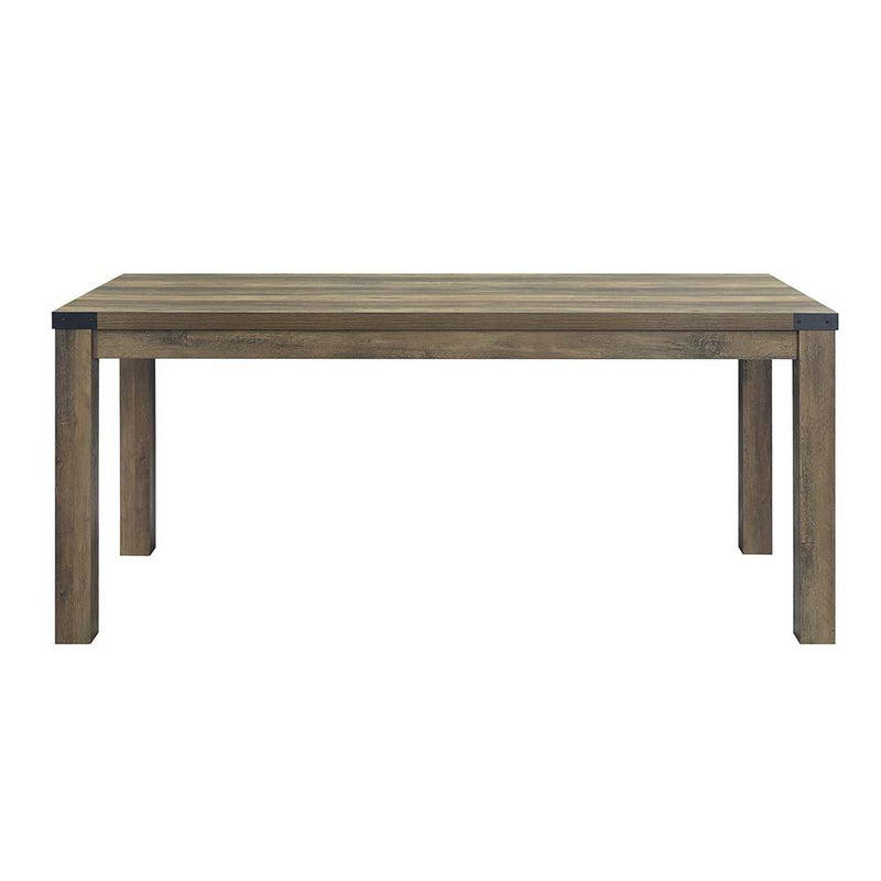 Abiram - Dining Table - Rustic Oak Finish - Grand Furniture GA