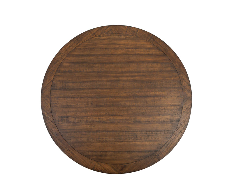 Bay Creek - Round Dining Table - Toasted Nutmeg.