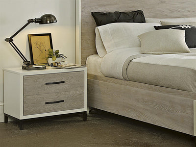 Curated - Spencer Nightstand - Light Brown.