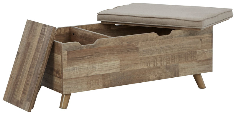 Gerdanet - Beige - Storage Bench.