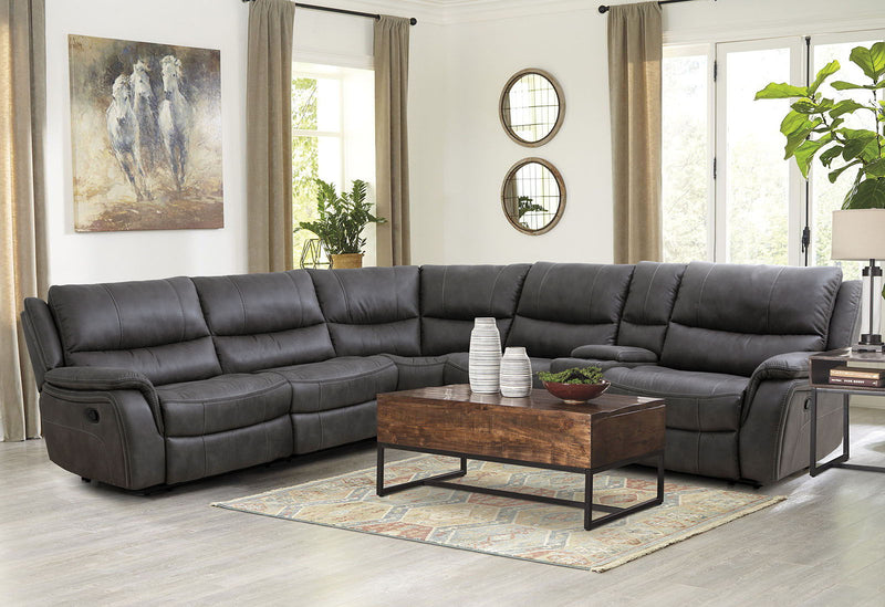 Jerominus - Sectional - Dark Gray