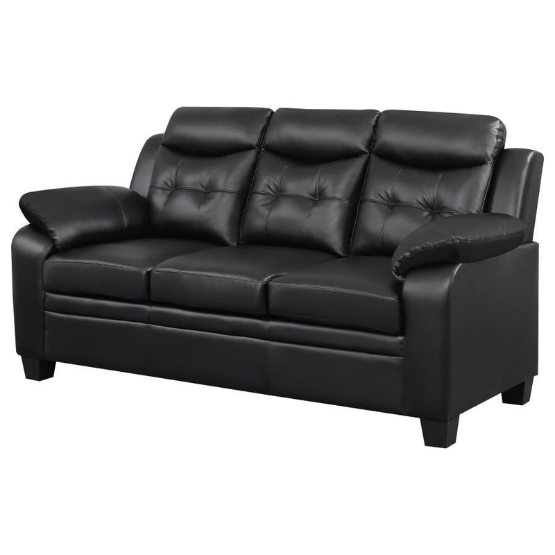 Finley - Tufted Upholstered Sofa - Black - Grand Furniture GA