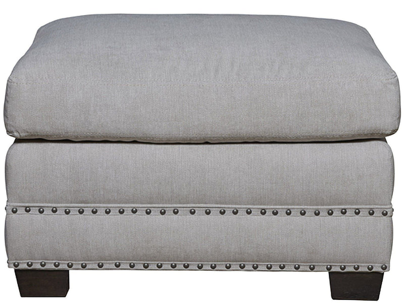 Franklin Street Ottoman - Special Order - White.