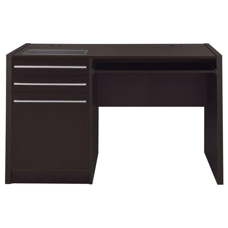 Halston - 3-drawer Connect-it Office Desk - Grand Furniture GA