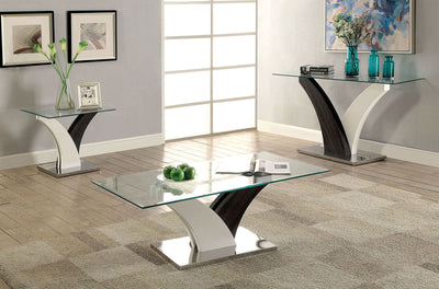 Sloane - Sofa Table - White / Dark Gray - Grand Furniture GA