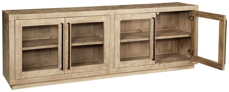 Belenburg - Washed Brown - Accent Cabinet - Horizontal - Grand Furniture GA