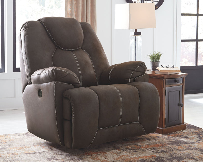 Warrior - Brown Dark - Power Rocker Recliner.