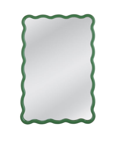 Cassia - Rectangular Wall Mirror - Green