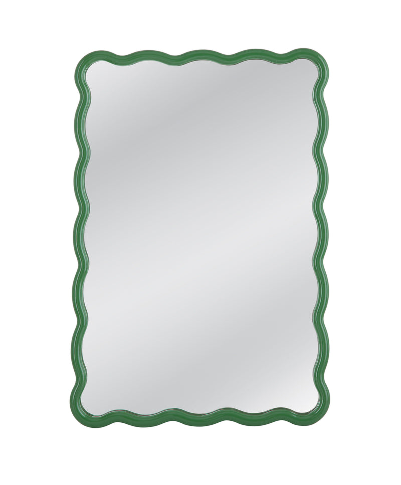 Cassia - Rectangular Wall Mirror - Green