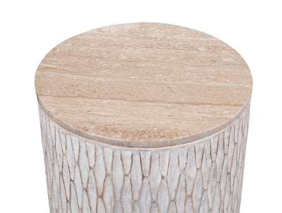 Lorenzo - Accent Table - White