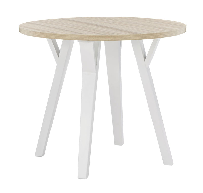 Grannen - White - Round Dining Table.