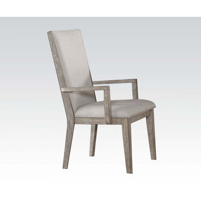 Rocky - Chair (Set of 2) - Fabric & Gray Oak - Grand Furniture GA