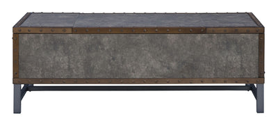 Derrylin - Brown - Lift Top Cocktail Table.