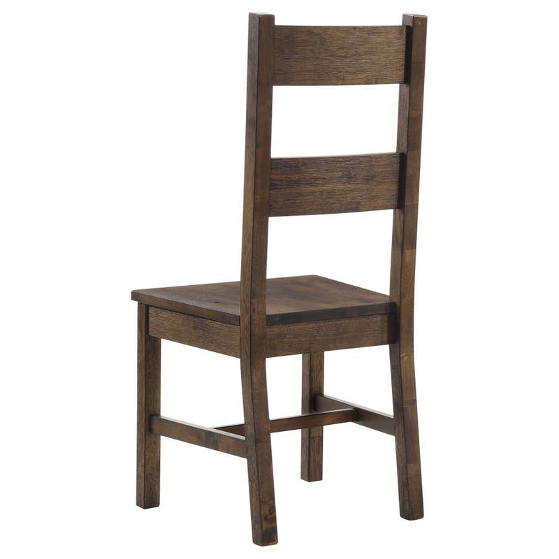 Coleman - Dining Side Chairs (Set of 2) - Rustic Golden Brown - Side Chairs - Grand Furniture GA