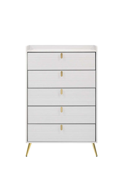 Zeena - Chest - White Finish - Grand Furniture GA