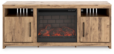 Hyanna - TV Stand With Fireplace Insert