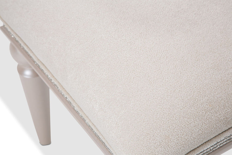 Glimmering Heights - Vanity Bench - Ivory.