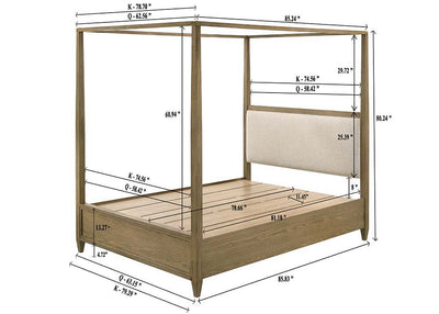 Sienna - Queen Bed - Ash