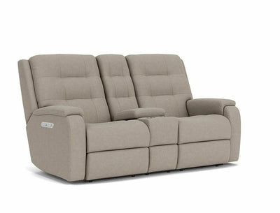 Flexteel sofa+Loveseat