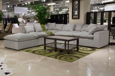 Posh Modular Sectional - Corner - Gray - 38"