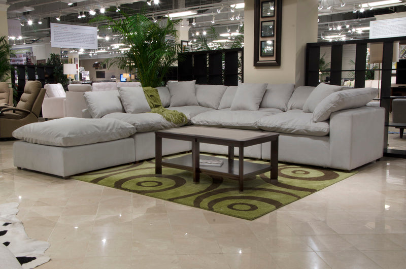 Posh Modular Sectional - Corner - Gray - 38"