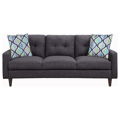 Watsonville - Tufted Back Sofa - Grey.