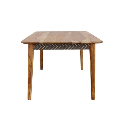 Partridge - Wooden Dining Table - Natural Sheesham