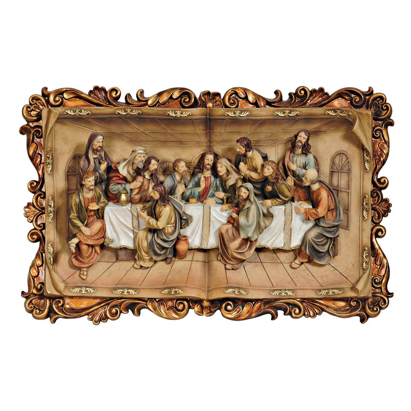 Homili - Last Supper Plaque - Multi - Grand Furniture GA