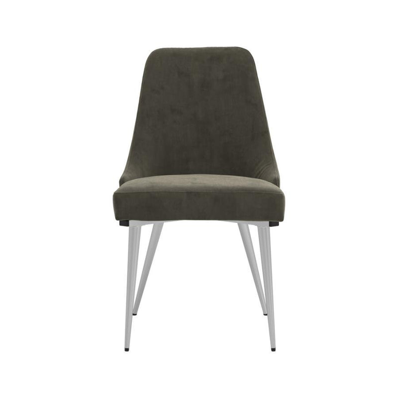 Cabianca - Curved Back Side Chairs (Set of 2) - Grey.