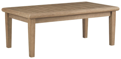 Gerianne - Brown - Rectangular Cocktail Table.